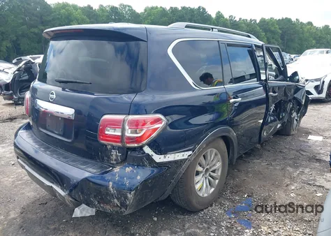 2020 Nissan Armada Sl 4Wd из США, поврежденный, VIN JN8AY2NC8LX516523